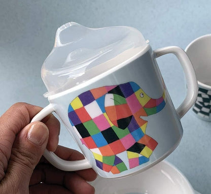 PETIT JOUR PARIS Schnabeltasse 150 ml 6 m+ ELMER DER ELEFANT