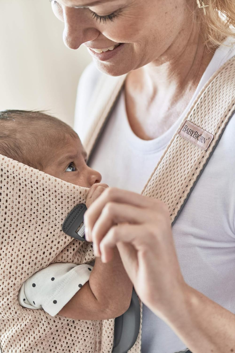 BABYBJORN MINI ergonomische Babytrage 3-11kg AIRY MESH