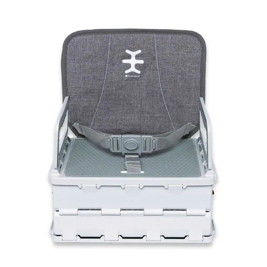 NIKIDOM tragbarer Kinderhochstuhl TURYSTYCZNE, Sitzerhöhung ab 6 Monaten, max. 15 kg – Produktfoto 2