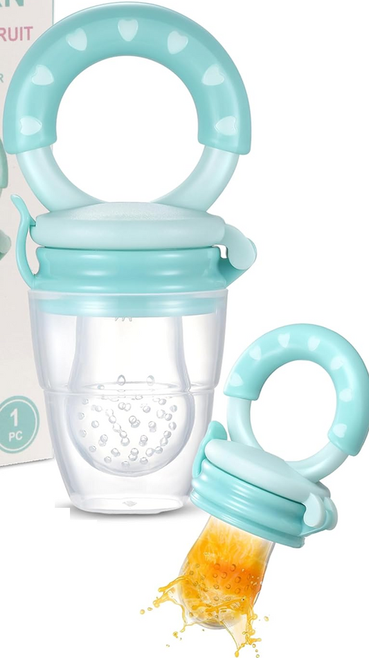 BEBI BORN inel gingival distribuitor de fructe pentru copii 3-24 luni 3 tetine