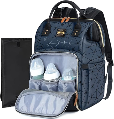 LEKEBABY Wickelrucksack WASSERDICHT