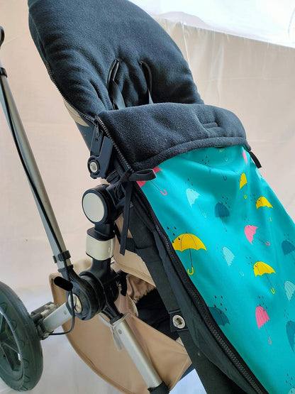 MOON-BEBE Fußsack Kinderwagen Decke universell