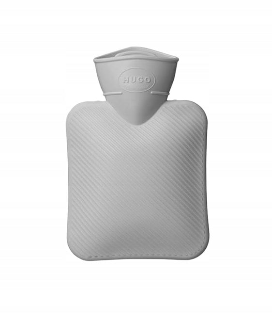 HUGO FROSCH Mini-Wärmflasche 0,2 l mit Veloursbezug 10,7 x 16 cm