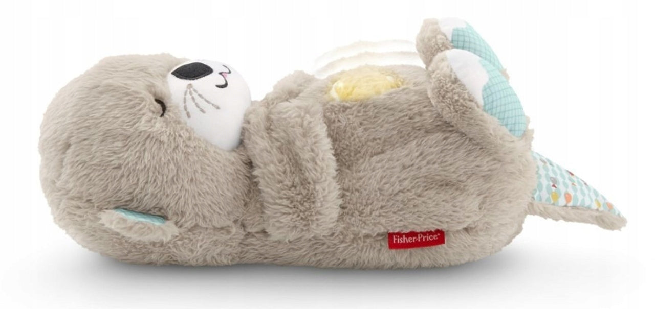 FISHER-PRICE śpiąca WYDRA z ruszającym się brzuszkiem, dźwiękami i światłem