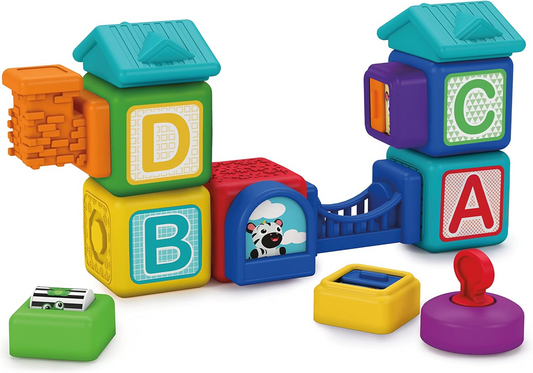 BABY EINSTEIN Connectables Bridge & Learn bloques magnéticos 15 unidades