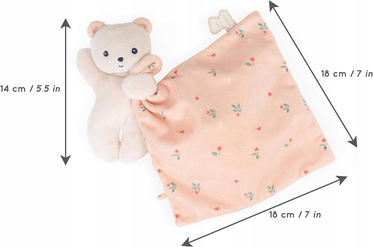 KALOO Bär mit Schmusedecke 18cm
