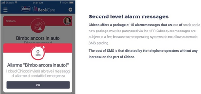 CHICCO BEBECARE Easy-Tech Sensor System für den Autositz