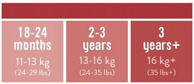 BAMBINO MIO Trainingswindeln weiß 3 Jahre+