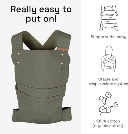 MARSUPI 2.0 ergonomische Babytrage S/M 3,5 - 15 kg
