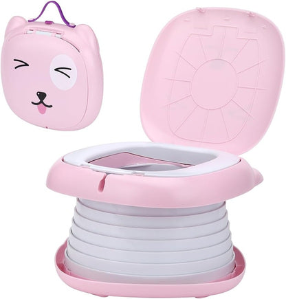 NK faltbarer Reise-Töpfchen tragbare Toilette + Beutel und Etui