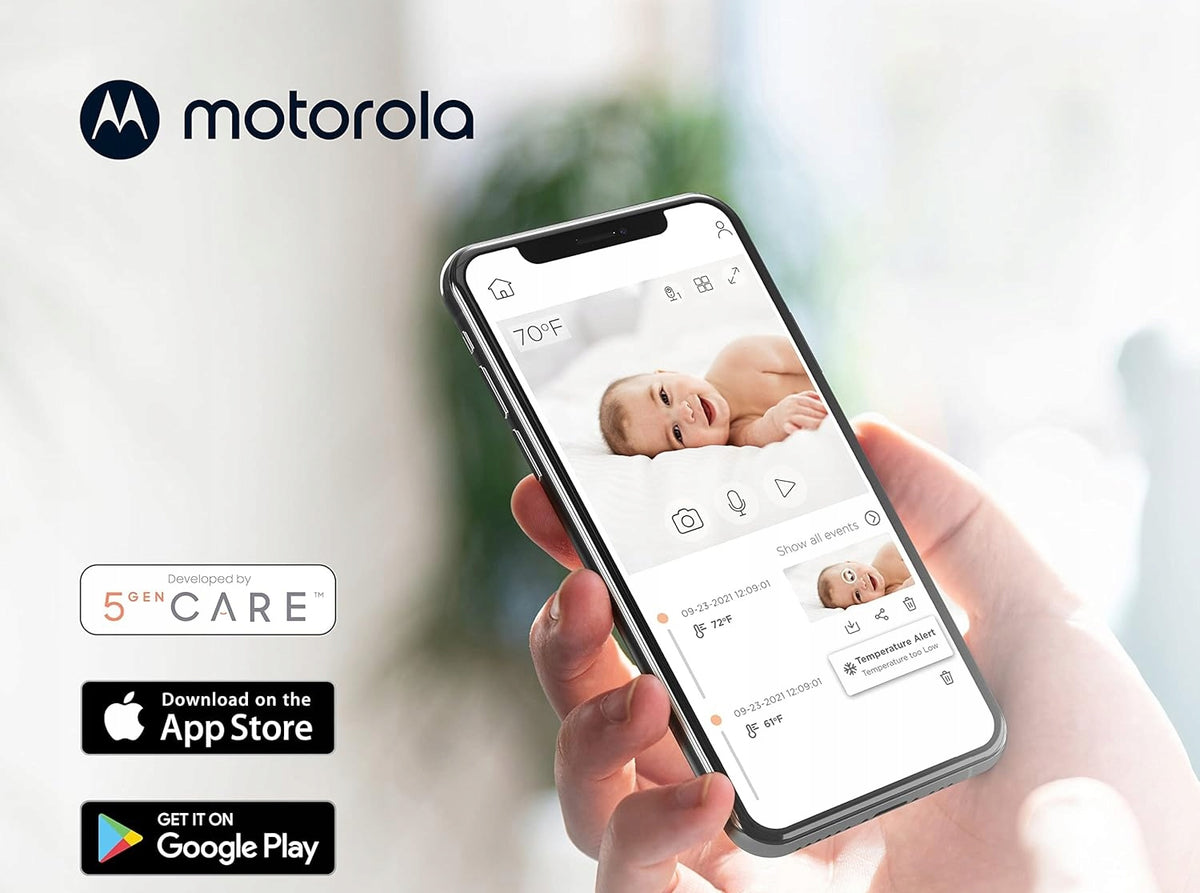 MOTOROLA PIP1010 Connect fernsteuerbare HD-Babykamera