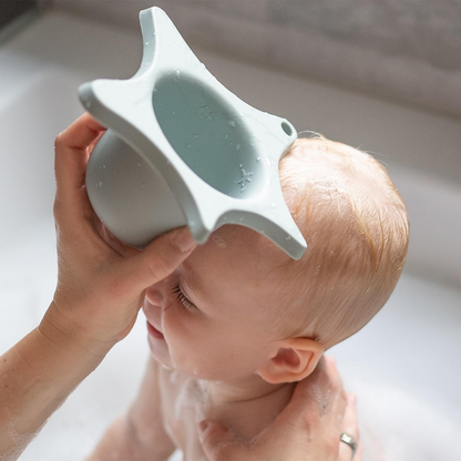 KINDSGUT Spülbecher für Babyhaare SEESTERN