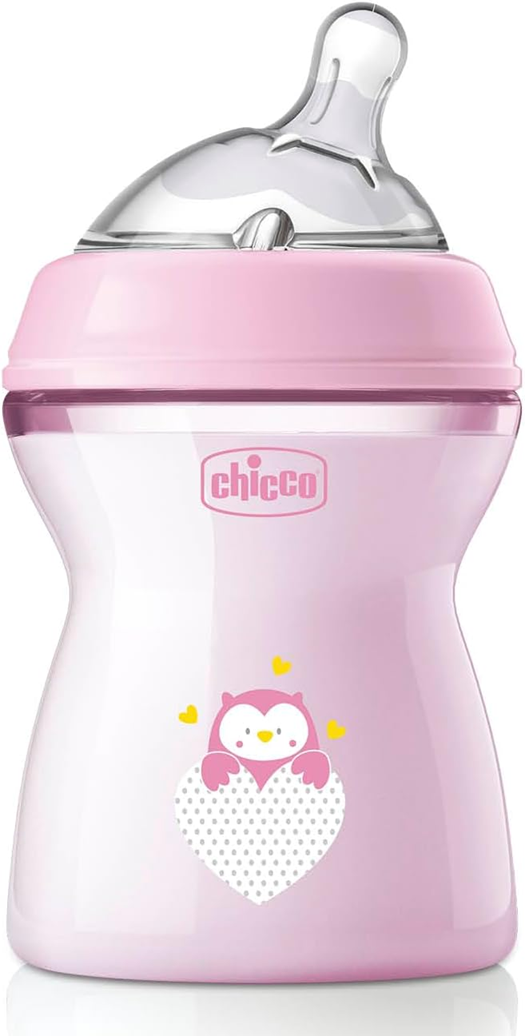 Biberon CHICCO NaturalFeeling 250 ml 2 luni+ debit mediu
