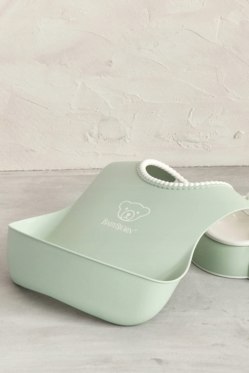 BABYBJORN Silikon-Lätzchen mit Tasche x2