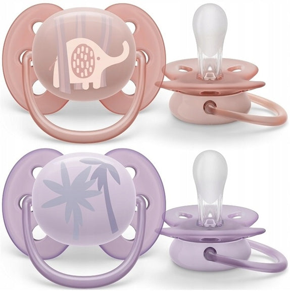 PHILIPS AVENT Ultra Soft Schnuller x 2, 0–6 Monate