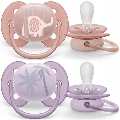 PHILIPS AVENT Ultra Soft Schnuller x 2, 0–6 Monate