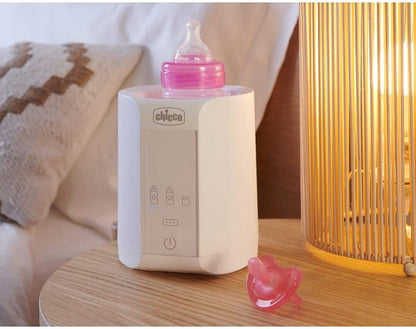 CHICCO Home PODGRZEWACZ DO BUTELEK I SŁOICZKÓW biały, cyfrowy podgrzewacz do mleka i słoiczków