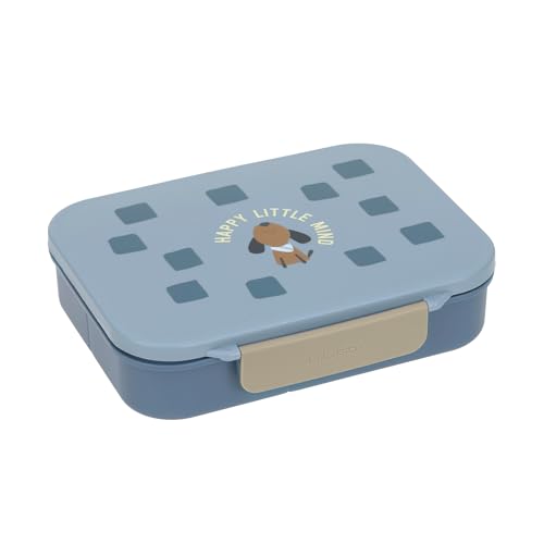 Lässig Pattern Party Bento lunch box, Blue Green