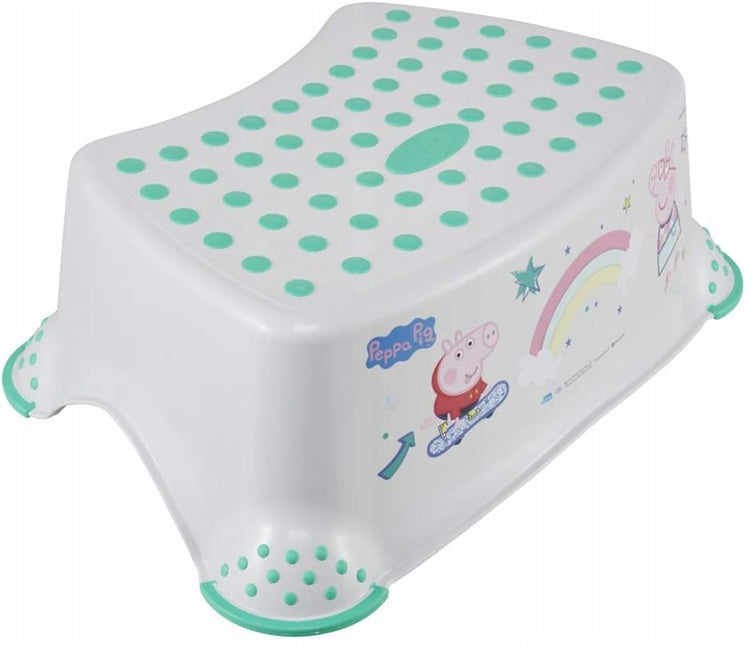 KEEEPER Tomek Peppa Anti-Rutsch-Trittschemel für Kinder 80 kg PEPPA WUTZ