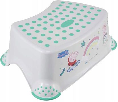 KEEEPER Tomek Peppa Anti-Rutsch-Trittschemel für Kinder 80 kg PEPPA WUTZ