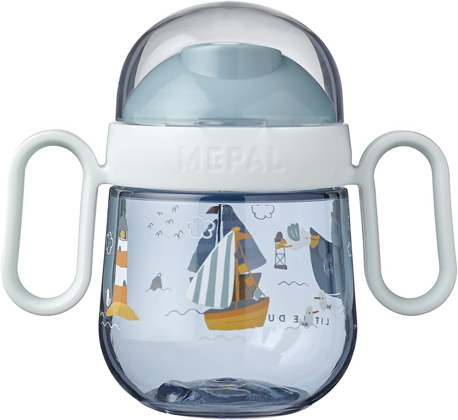 MEPAL Sippy Cup Schnabeltasse beidseitiger Auslauf 200 ml 6 Monate+