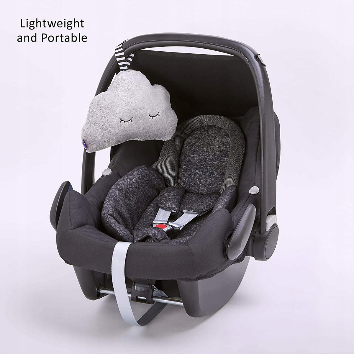 SNUZcloud Plüschtier Einschlafhilfe Rauschen Herzschlag und Licht