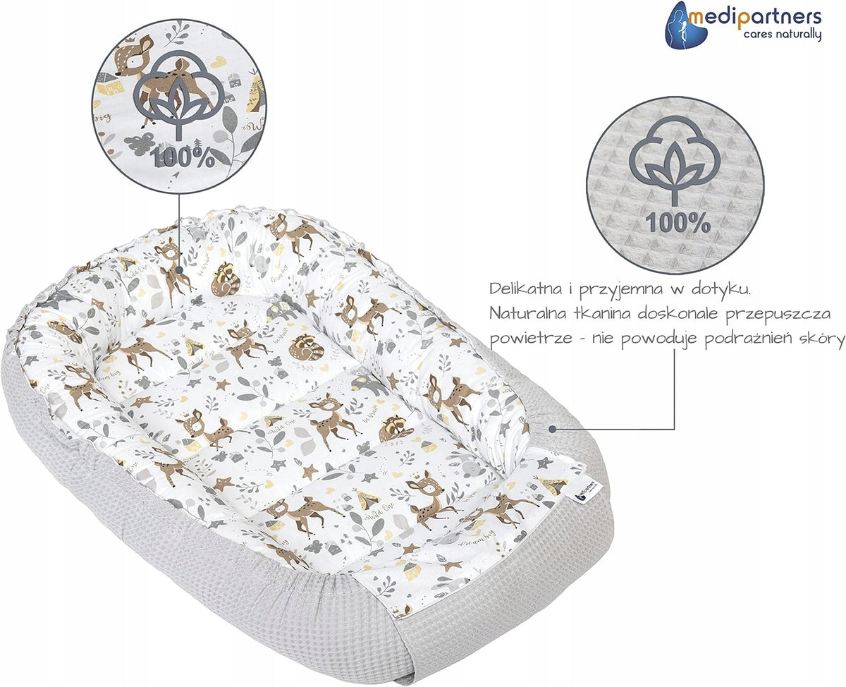 MEDIPARTNERS Babykokon Nestchen 90 x 50