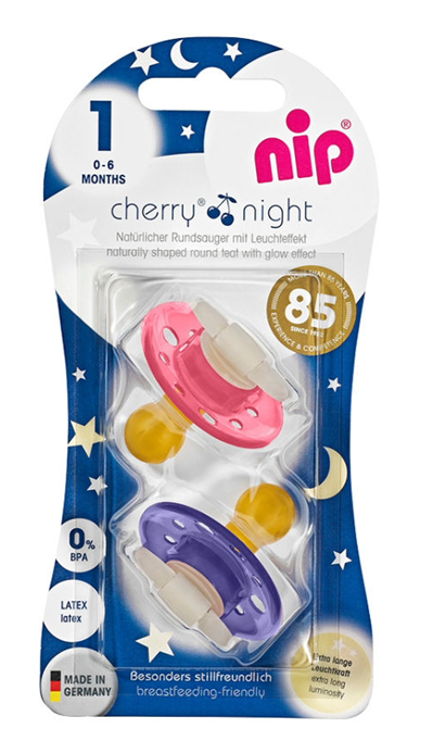 nip CHERRY NIGHT dummy x2 glow-in-the-dark