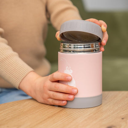 REER ColourDesign Edelstahl-Essensbehälter EICHHÖRNCHEN 300 ml