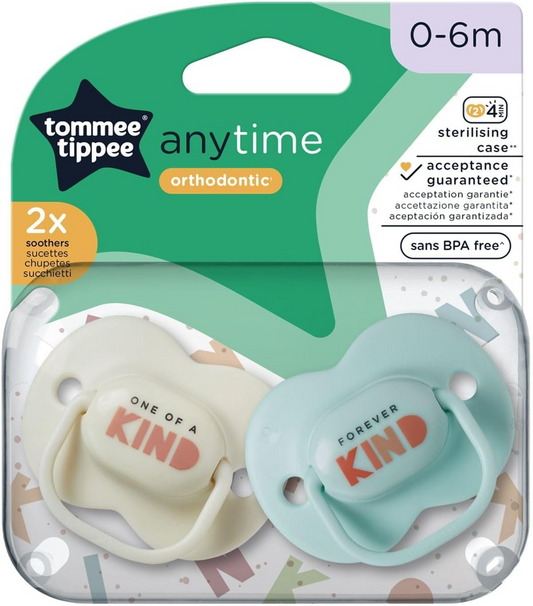 TOMMEE TIPPEE AnyTimesilicone orthodontic teats x20-6 months of ageBPA and BPS freeGood, new condition