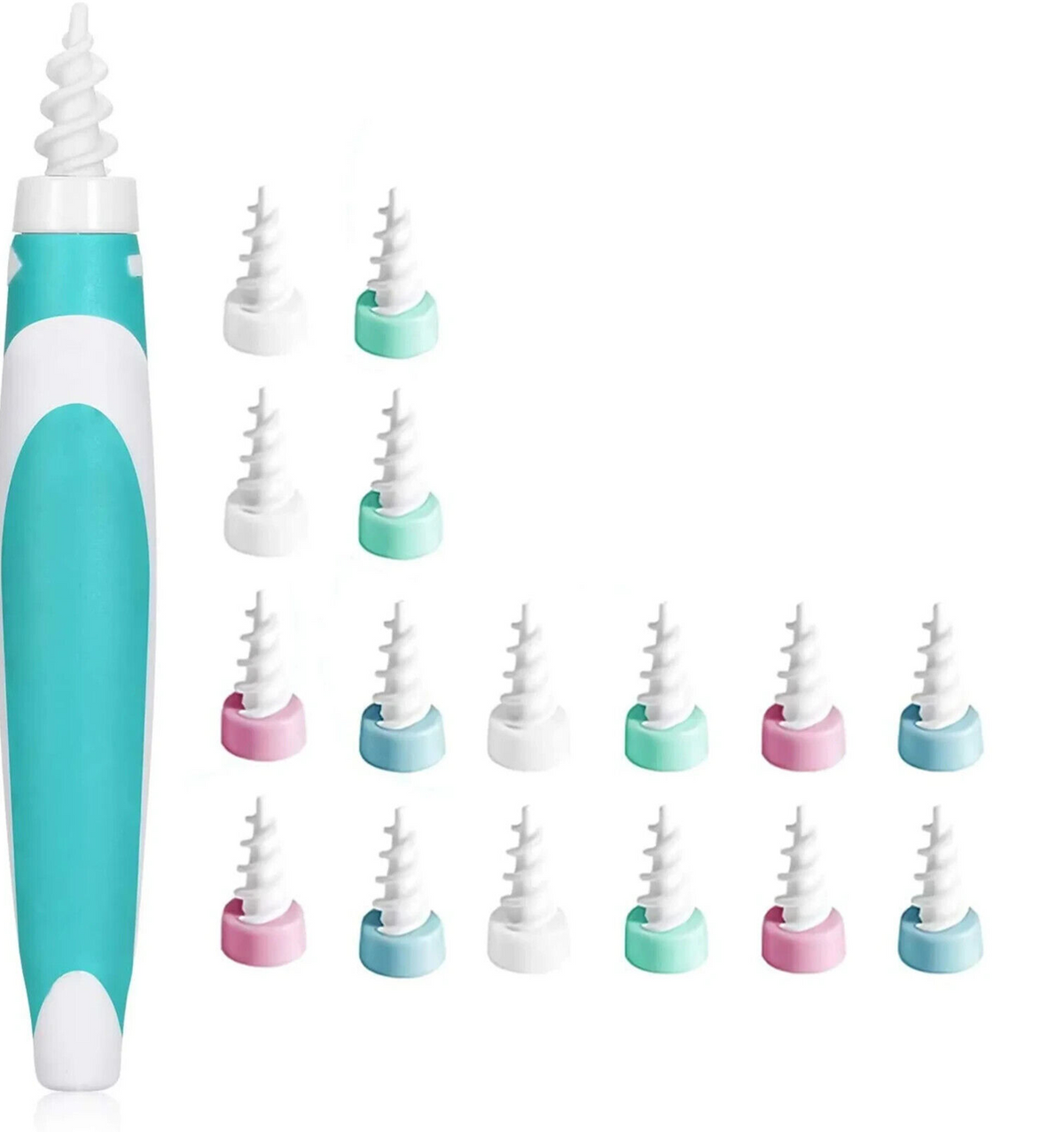 eVATMASTER Ohrreinigungsgerät + 16 Silikonspitzen