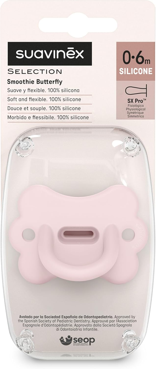 SUAVINEX SX PRO SELECTION soothing silicone symmetrical pacifiers