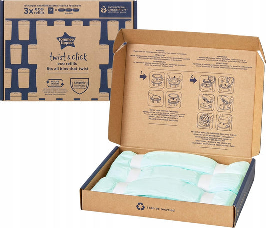 TOMMEE TIPPEE folie de rezervă SANGENIC TEC, TWIST&CLICK x3