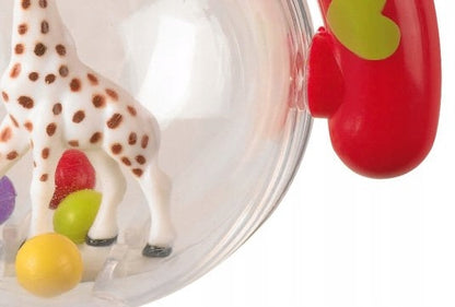 SOPHIE DIE GIRAFEE Babyset Beißring Naturrassel 3-tlg.