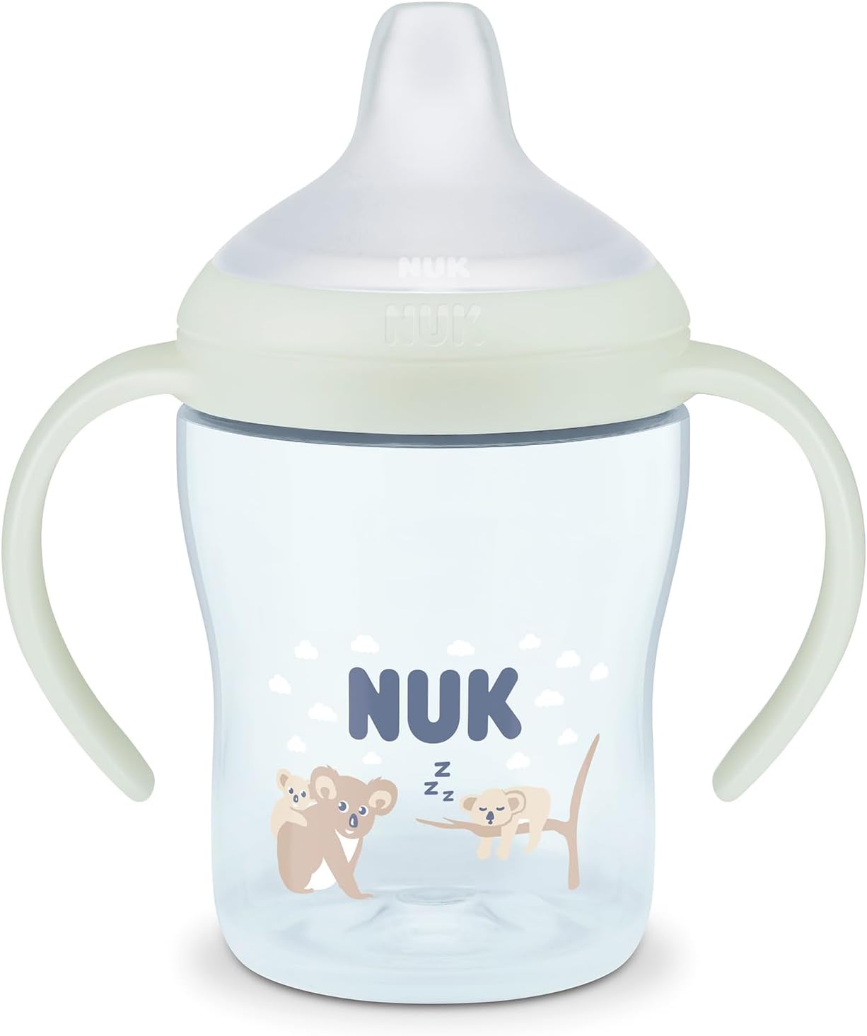 NUK Perfect Match Trinklernbecher 150ml 6m+ LEUCHTET IM DUNKELN