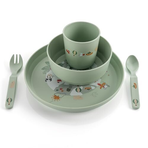 REER Little Explorer Geschirrset x5 ohne BPA