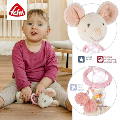 Fehn feehnLAND Maus-Regenmacher-Rassel 19cm 0m+