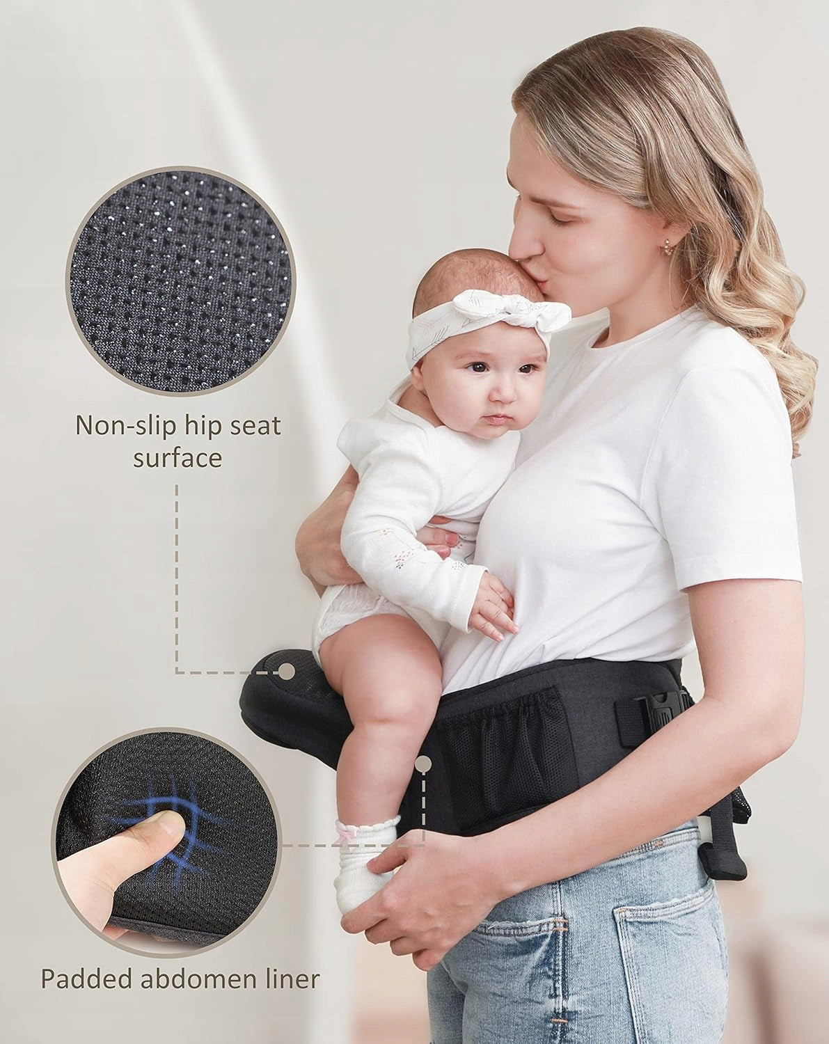 BABYMUST Babysitz Hüftsitz 4-30 kg