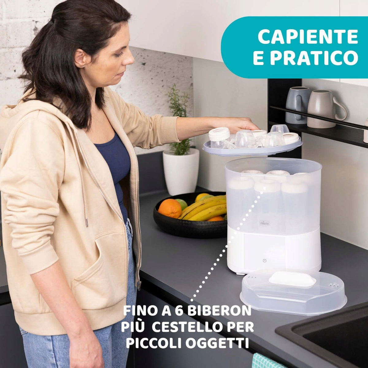 CHICCO Dampfsterilisator mit Trockner All in One