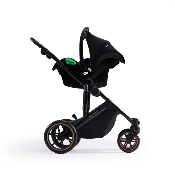 KINDERKRAFT PRIME2 PRO 3-in-1 Multifunktionskinderwagen bis 22kg + Babyschale MINK PRO