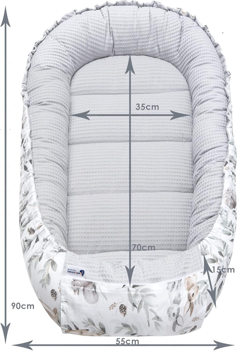 MEDIPARTNERS Babykokon Babynest 90 x 50