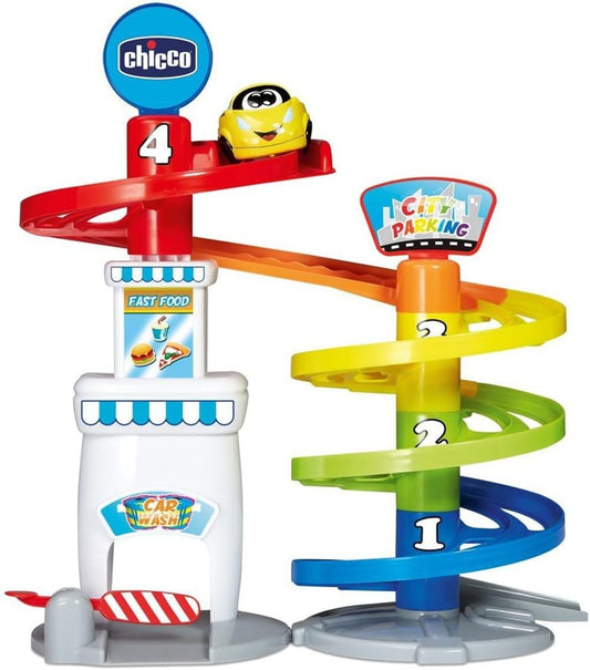 CHICCO Parkhaus 37 cm + Turbo Ball Auto