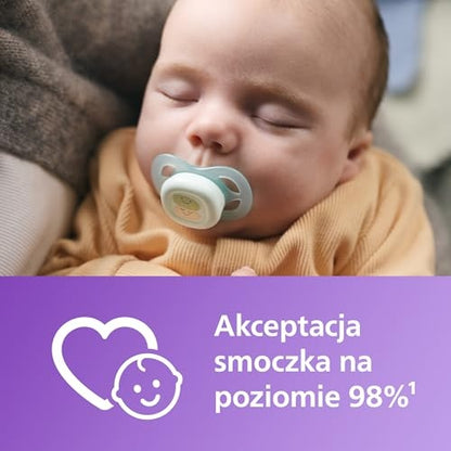 Philips Avent Ultra Start smoczek uspokajający x2 0-2m