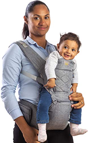FLOK ergonomische Babytrage mit Hüftgurt 6-in-1