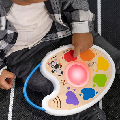 HAPE Magic Touch Musik-Malerpalette in 3 Sprachen 17,5 x 27 cm