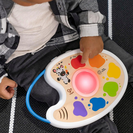 HAPE Magic Touch Musik-Malerpalette in 3 Sprachen 17,5 x 27 cm