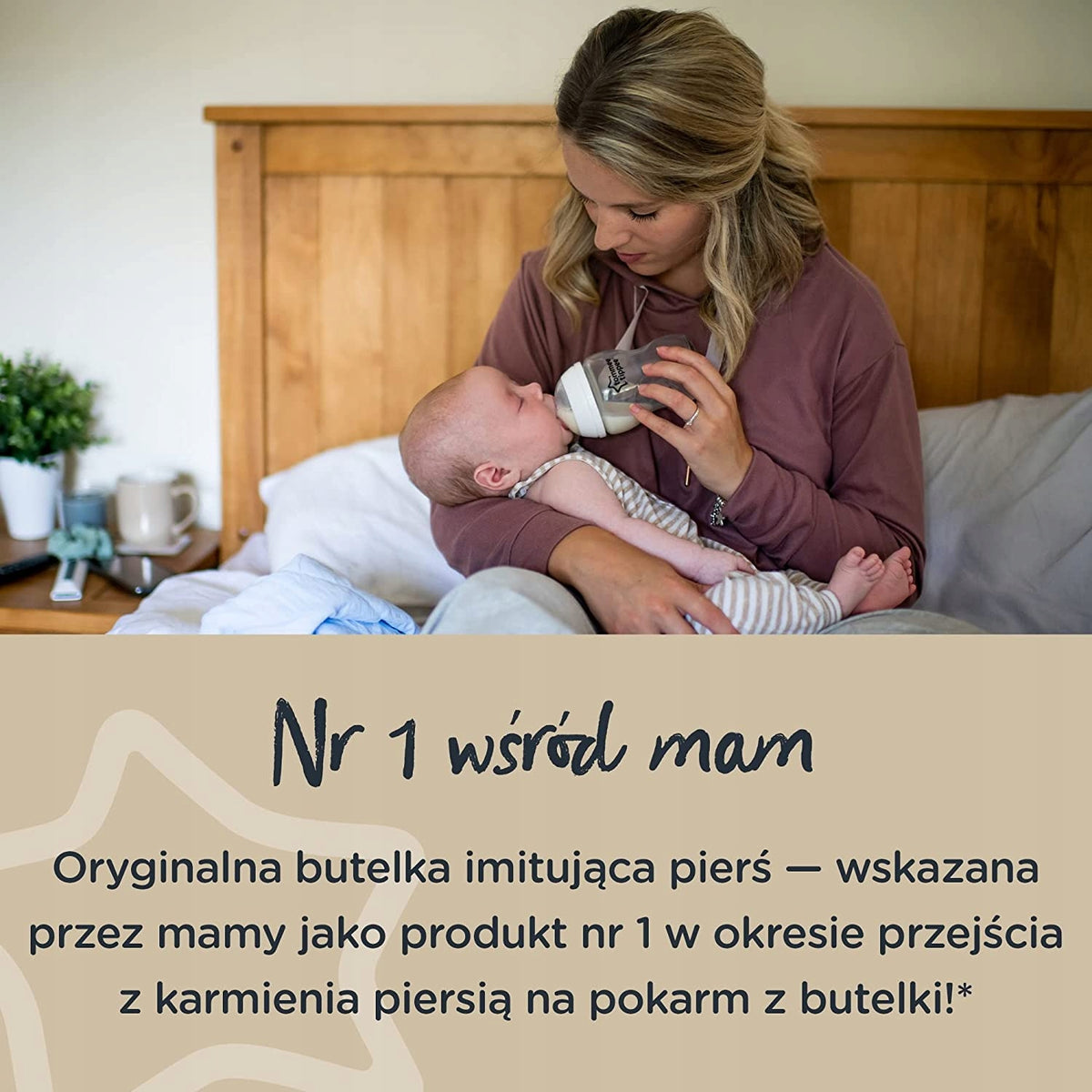 TOMMEE TIPPEE zestaw startowy butelek ANTI-COLIC, butelka Closer to Nature 260 ml dla noworodka
