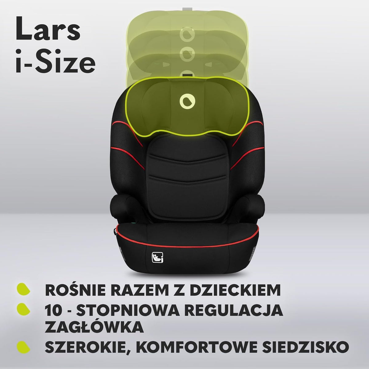 LIONELO Lars i-Size Autokindersitz Gruppe 2 und 3