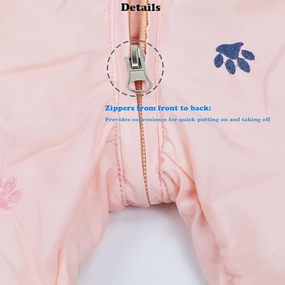 MINIZONE winter jumpsuit, double-breasted