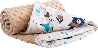 MEDIPARTNERS Babydecke Kuscheldecke 75x100 MINKY